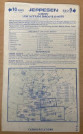 AIRPLANE FLIGHT PLAN ,JEPPESEN ,EUROPE ,LOW ALTITUDE ENROUTE CHARTS,EFFECTIVE UPON RECEIPT - Other & Unclassified