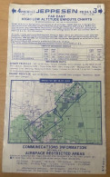 AIRPLANE FLIGHT PLAN ,JEPPESEN ,FAR EAST ,HIGH / LOW ALTITUDE ENROUTE CHARTS,EFFECTIVE SEP 28-89 1500Z - Other & Unclassified