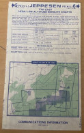 AIRPLANE FLIGHT PLAN ,JEPPESEN ,FAR EAST ,HIGH / LOW ALTITUDE ENROUTE CHARTS,EFFECTIVE SEP 28-89 1500Z - Altri & Non Classificati