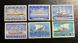 GREECE, 1958 SHIPS, MNH - Nuevos