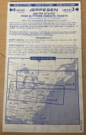 AIRPLANE FLIGHT PLAN ,JEPPESEN ,UNITED STATES  ,HIGH ALTITUDE ENROUTE CHARTS,EFFECTIVE SEP 21-89 0901Z - Autres & Non Classés