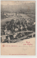 Oybin 1899, Blick Auf Dem Scharfenstein, Sachsen - Oybin