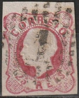 Marcofilia, Carimbos Numéricos De Barras - 1 LISBOA -|- 1853 -1ª Reforma - Postmark Collection