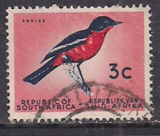 South Africa 1961-74 QE2 3c Bird Used ( K328 ) - Oblitérés