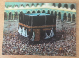 SAUDI ARABI ,MECCA ,,THE HOLY KA'ABA, ,3 D POSTCARD - Saudi Arabia