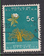 South Africa 1961-74 QE2 5c Green Used ( D1059 ) - Used Stamps