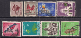 South Africa 1961-74 QE2 Selection 0f 8 Stamps Used ( C541 ) - Usati