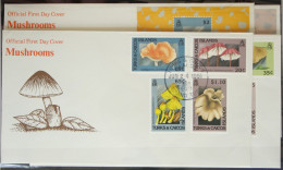 Turks Und Caicos Inseln 1009-1015, Block 105 Und 106 Gestempelt Als FDC #GG226 - Turks And Caicos