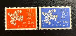 GREECE, 1961, EUROPA, MNH - Unused Stamps