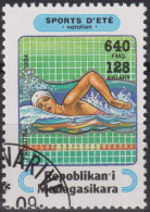 1994 Madagaskar ° Mi:MG 1713, Sn:MG 1268, Yt:MG 1363, Swimming, Summer Sports - Zwemmen