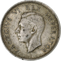 Afrique Du Sud, George VI, Shilling, 1942, Argent, TB+, KM:28 - Zuid-Afrika