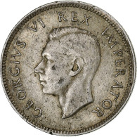 Afrique Du Sud, George VI, Shilling, 1942, Argent, TB+, KM:28 - Afrique Du Sud