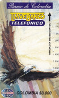 COLOMBIA(Tamura) - Eagle, Banco De Colombia, Used - Colombia