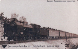 FINLAND - Train, Tirage 4250, Exp.date 12/01, Used - Eisenbahnen