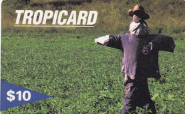 DOMINICANA - ScarecrowBeach, Tropicard By RSLcom/Codetel Prepaid Card $10, Used - Dominicana