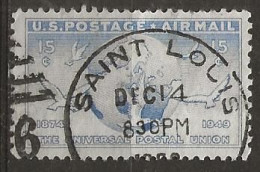 Timbre Etats Unis Obliteration Saint Louis - Used Stamps