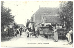 VILLEBOUGIS - La Rue Principale - Villebougis