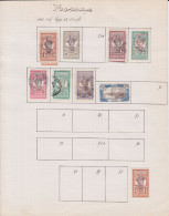 Lot 45 Timbres Martinique 1908 1922 1933 1937 1938 1939 Neuf Et Oblitéré Avec Charnière - Andere & Zonder Classificatie