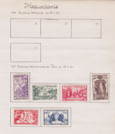 Lot 35 Timbres Martinique 1937 1938 1939 Neuf Et Oblitéré Avec Charnière - Sonstige & Ohne Zuordnung