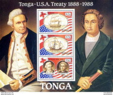 Amicizia Con Gli USA 1988. - Tonga (1970-...)