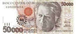 BRAZIL 50 CRUZEIROS REAIS P 237 1993 UNC NUEVO SC - Brésil