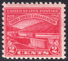 !a! USA Sc# 0681 MNH SINGLE (a2) - Ohio River Canalization - Nuevos