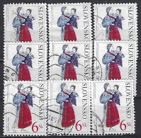 Slovakia 2001  Traditional Costumes (o) Mi.389 - Used Stamps