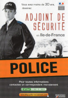 CPM - L - ILE DE FRANCE - POLICE RECRUTEMENT - ADJOINT DE SECURITE - Ile-de-France