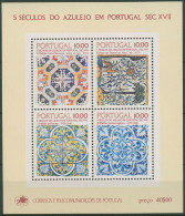 Portugal 1982 500 Jahre Azulejos Block 38 Postfrisch (C91074) - Blocs-feuillets