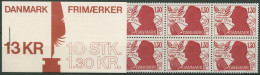 Dänemark 1979 Dichter A.Oehlenschläger Markenheftchen 694 MH Postfr. (C93013) - Carnets