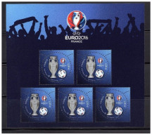 France 2016 - Bloc UEFA EURO 2016 Bloc Mnh** - Championnat D'Europe (UEFA)