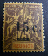 REUNION - N° 54  -  Neuf * Avec Charnière   - TTB - Variété - Other & Unclassified