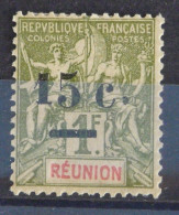 REUNION - N° 55  -  Neuf * Avec Charnière   - TTB - Variété - Andere & Zonder Classificatie