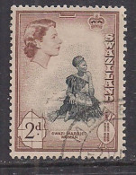 Swaziland 1956 QE2 2d Married Women MNH SG 55 ( L1041 ) - Swasiland (...-1967)