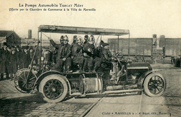 DEPT 13   MARSEILLE LA POMPE AUTOMOBILE TURCAT MERY TRES BELLE ANIMATION 9X14 REIMPRESSION DE CARTES ANCIENNES - Artesanos