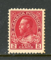 Canada MH 1911-25 King George V "Admirtal Issue" - Unused Stamps