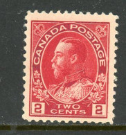 Canada MNH 1911-25 King George V "Admirtal Issue" - Unused Stamps