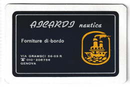 Calendarietto - Ascardo Nautica - Fornitura Di Bordo - Genova - Anno 1990 - Petit Format : 1981-90