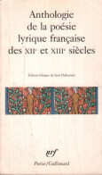 Antho De La Poe Lyriq: Edition Bilingue De Jean Dufournet - Autres & Non Classés