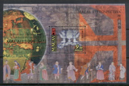 Macau 1999 Portugese History Retrospective Opt Macau '99MS MUH - Used Stamps
