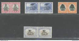1941-42 Kenya Uganda Tanganyika - Stanley Gibbons N. 151-54 - Pictorial Stamps Of South Africa In Pairs - MNH** - Other & Unclassified