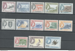 1956-62 BRITISH VIRGIN ISLANDS - SG N. 149/161 - 13 Valori - MNH** - Other & Unclassified