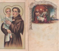 Calendarietto - San Antantonio - Natività - Anno 1940 - Tamaño Grande : 1921-40