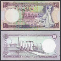 SYRIEN - SYRIA 10 Pounds 1982 Pick 101c  UNC (1)    (23574 - Other - Asia