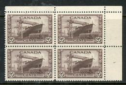 Canada MNH 1942 Corvette - Ongebruikt