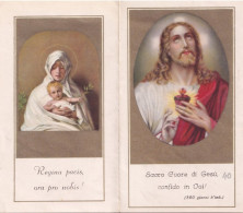 Calendarietto -studentato Missioni Di Bologna - Sacro Cuore Di Gesù - Anno 1940 - Small : 1921-40