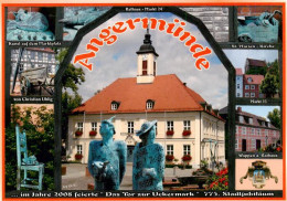 73957378 Angermuende Kunst Auf Dem Marktplatz Von Christian Uhlig Rathaus St Mar - Angermünde