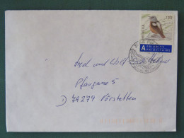 Switzerland 2008 Cover To Germany - Bird - Lettres & Documents