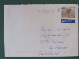 Switzerland 2009 Cover To Germany - Bird - Cartas & Documentos