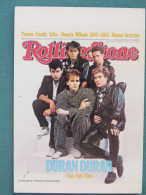 France Postcard Music Duran Duran Rolling Stones - Unused - Other & Unclassified